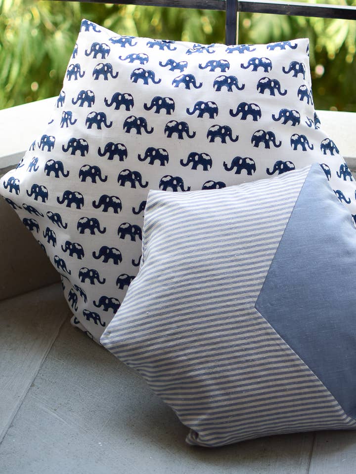 Sameer Pillow - Hexagon for wholesale by Holos for Home