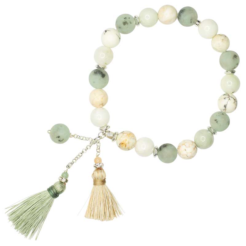 Marquet – wholesale Beaded bracelet – Mia Mala-style Stretch Bracelet with Authentic Stones4