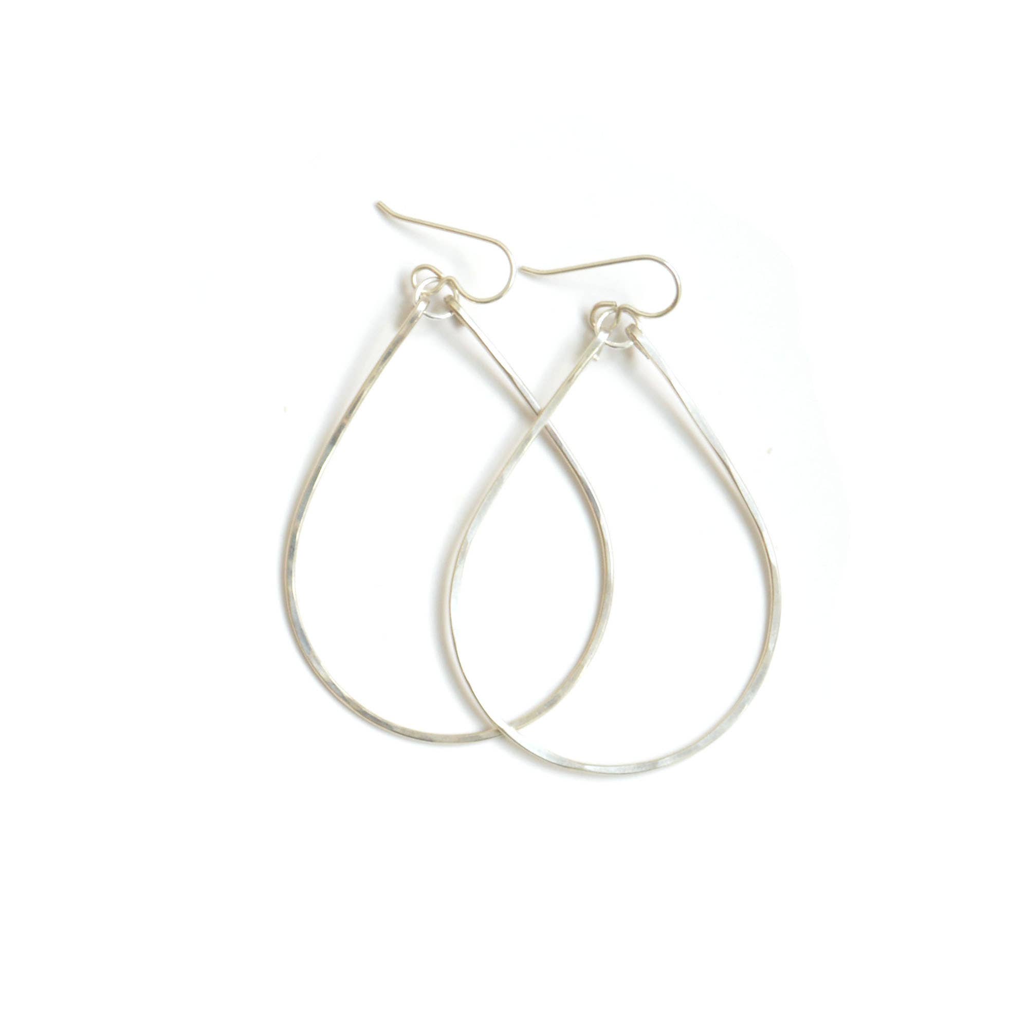 Bent by Courtney - Wholesale Dangle Earrings - Hammered Teardrops2