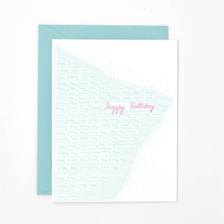Birthday Sea Greeting Card for wholesale by Helen Edna