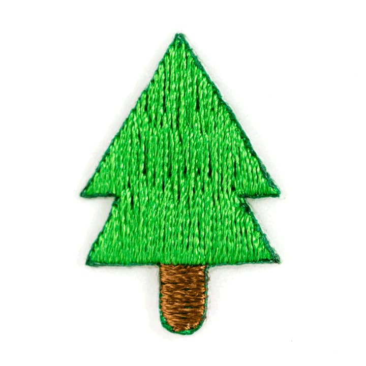 Pine Tree Embroidered Sticker Patch for wholesale by These Are Things