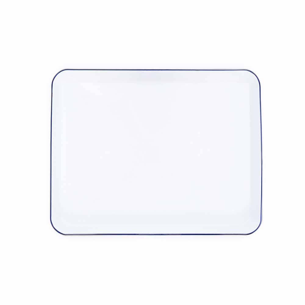 Crow Canyon Home - Wholesale Baking Sheet/Mat - Vintage Enamelware Large Rectangle/Jelly Roll Tray2