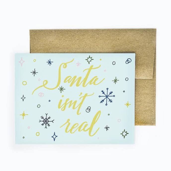 Aviate Press - Wholesale Christmas Card - The Truth About Santa Christmas Card0