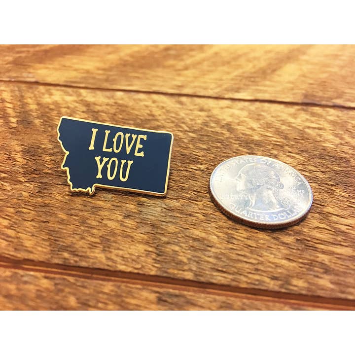 Noteworthy Paper & Press - Wholesale Lapel Pin/Button - Montana Enamel Pin3