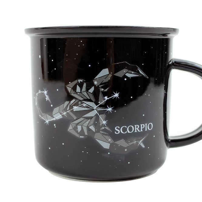 Stargazer - Scorpio Astrology Birthday Ceramic Mug for wholesale by Creature Cups