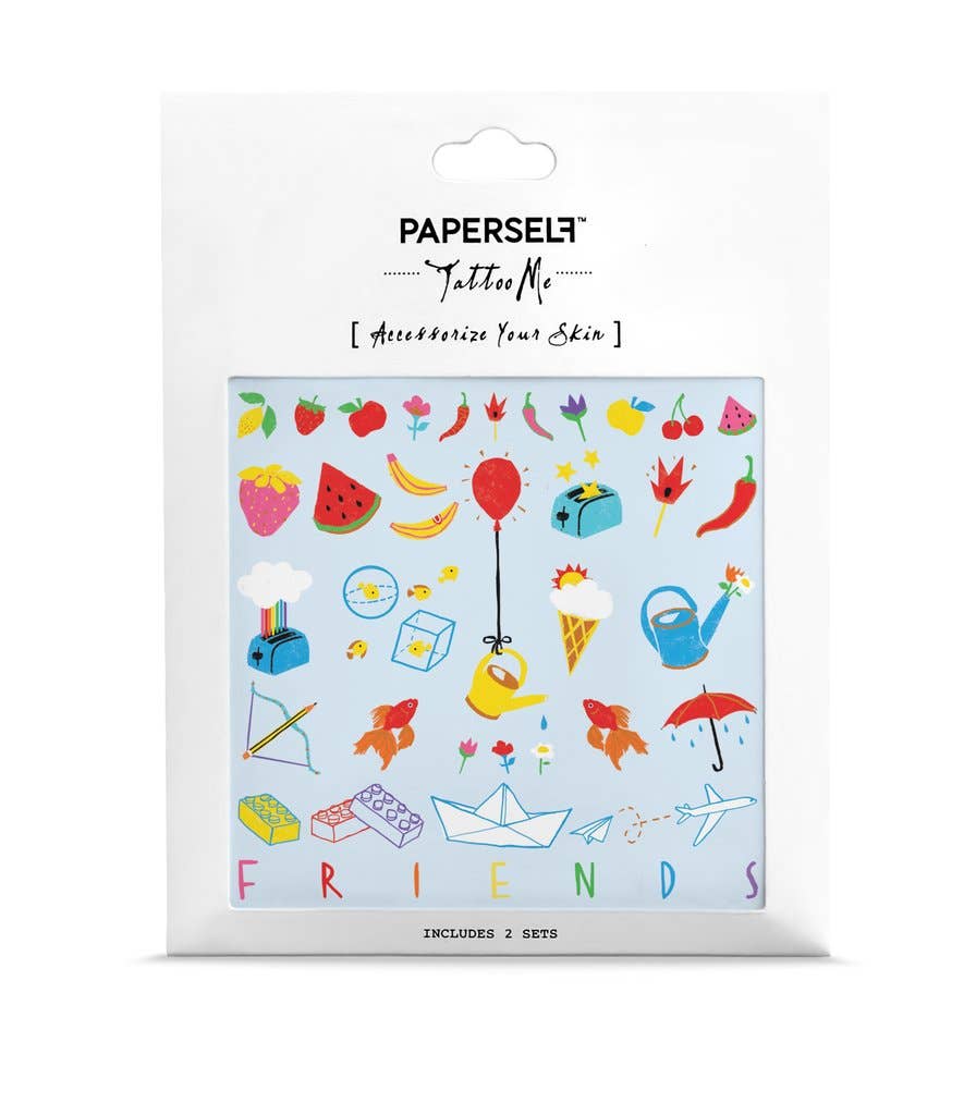 PAPERSELF - Wholesale Temporary Tattoo - All Lovely Things Temporary Tattoos Stickers1