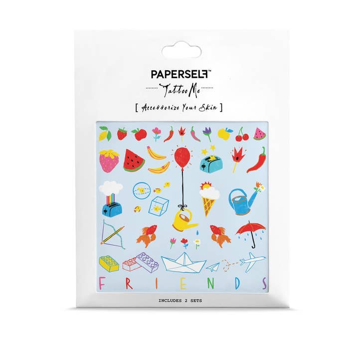 PAPERSELF - Wholesale Temporary Tattoo - All Lovely Things Temporary Tattoos Stickers1