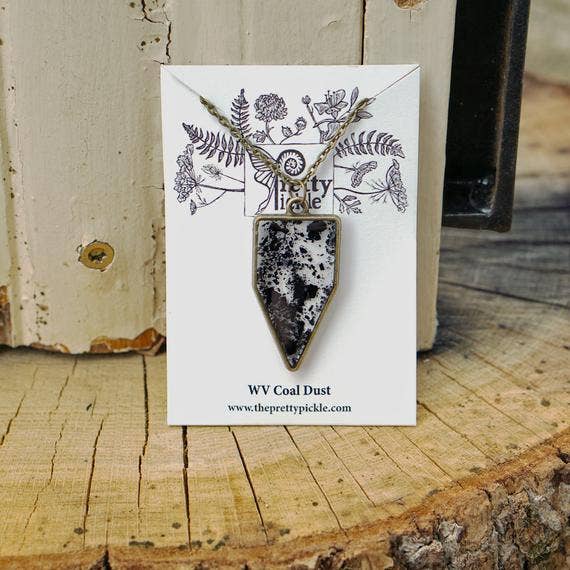The Pretty Pickle - Wholesale Pendant/Charm Necklace - Coal Dust Pendant6