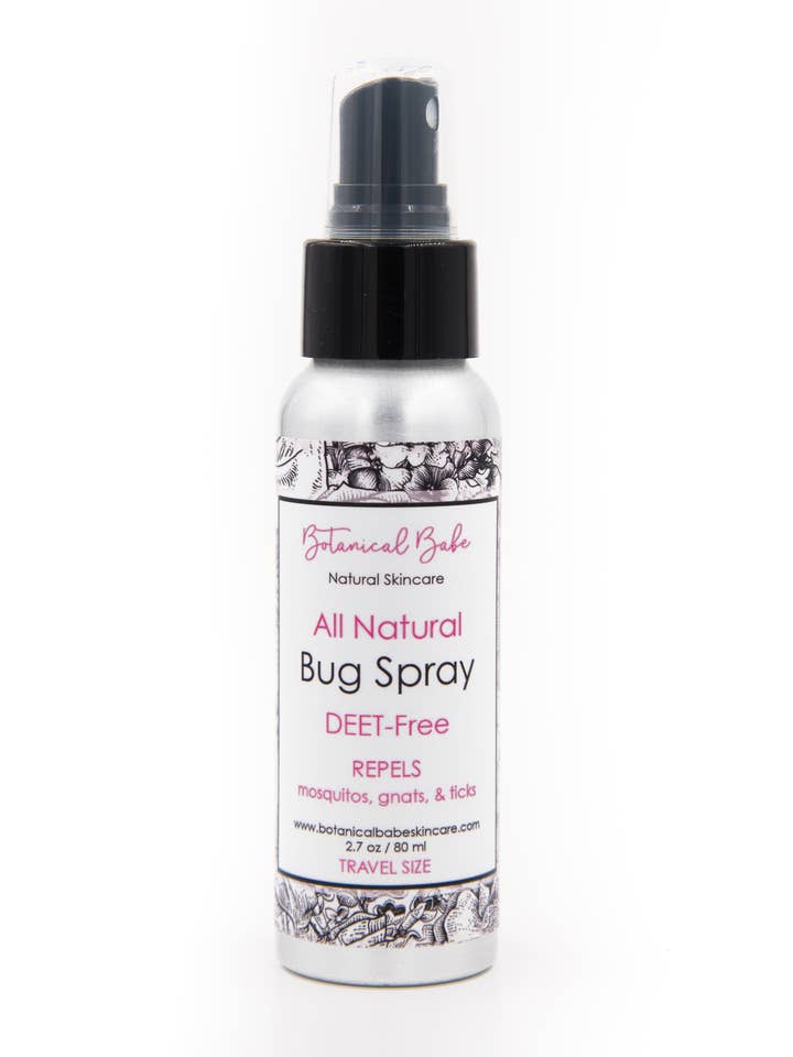 All Natural Bug Spray - Taille Voyage pour la vente par Botanical Babe Natural Skincare