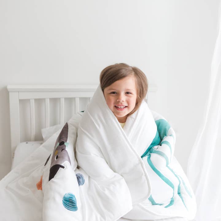 Rookie Humans - Wholesale Down Comforter - Kids & Baby - Toddler Comforter: Jellyfish2