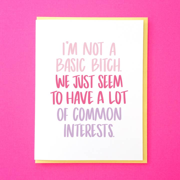 Basic Bitch for wholesale by Tick Tock Press