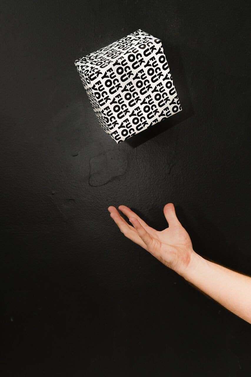 M.C. Pressure - Wholesale Flat Wrap - You Fuck You Wrapping Paper3