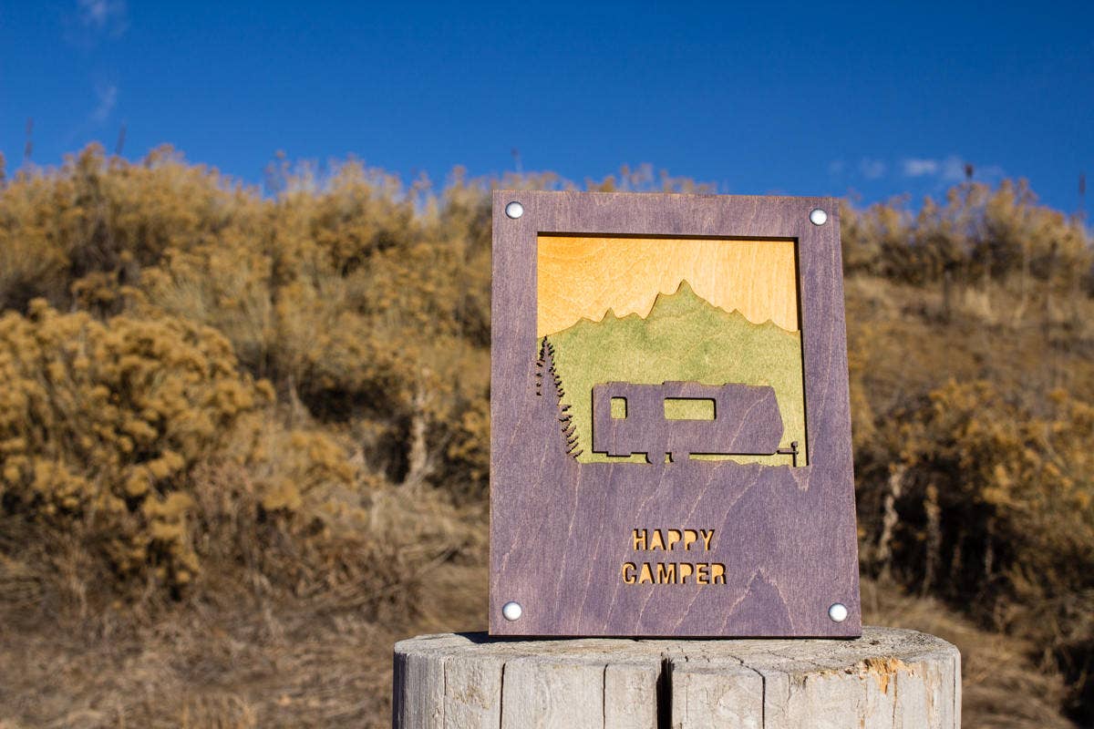 Simple and Sylvan - Wholesale Wall Accent - 8" x 10" Camper Travel Trailer Wall Art1