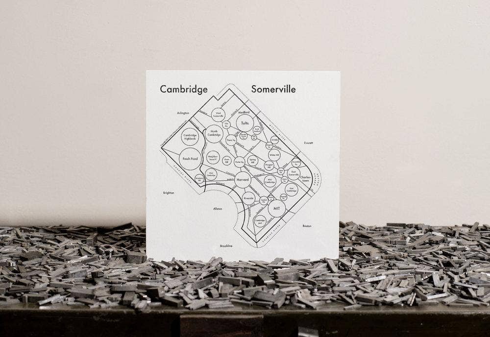 Archie's Press – Großhandel Karten – Cambridge und Somerville Karte drucken2