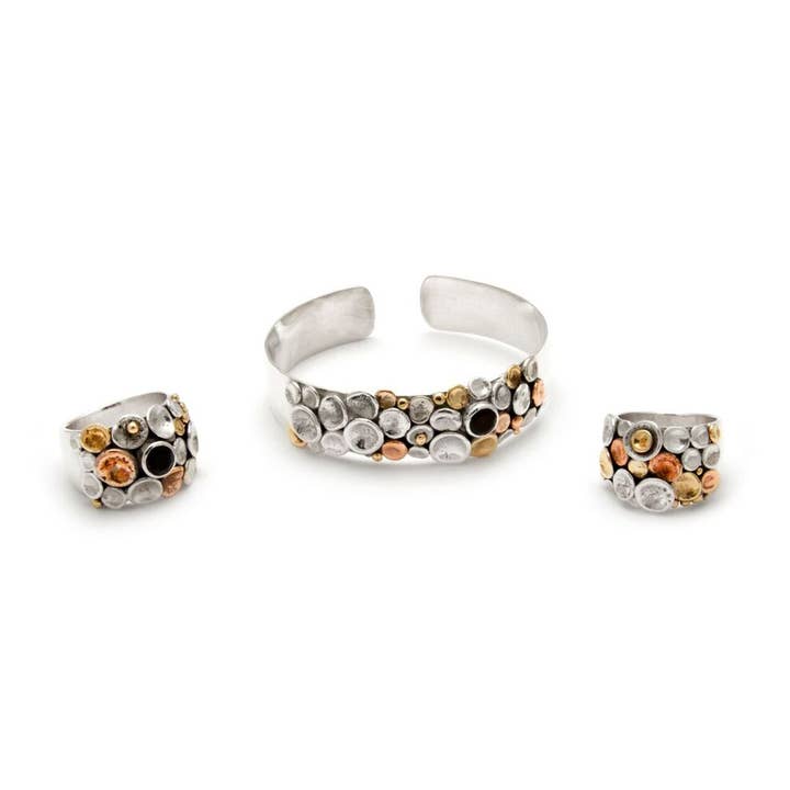 Pebbles on the beach collection of 3 for wholesale by Tamara Kelly Designs