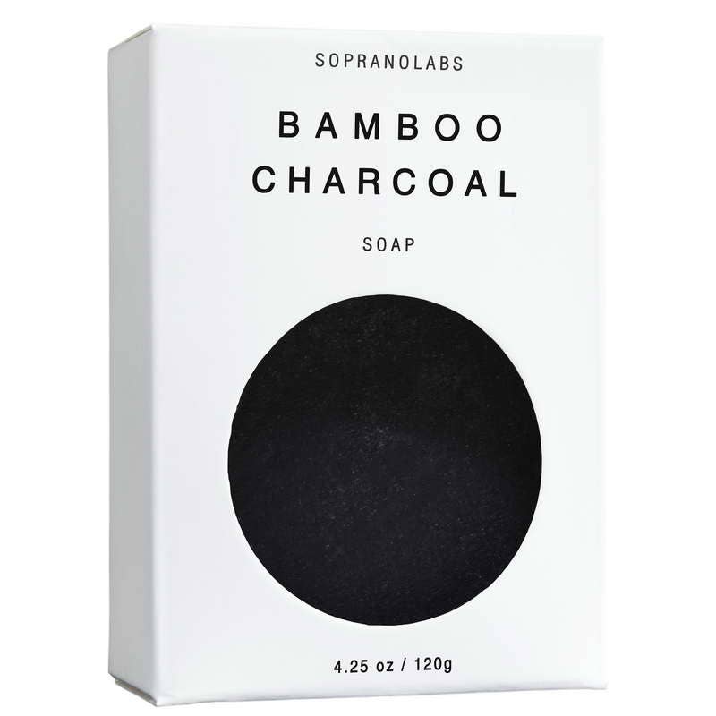 SopranoLabs - Wholesale Bar Soap - Bamboo Charcoal Vegan Soap. Gift for her/him 4.25 oz3
