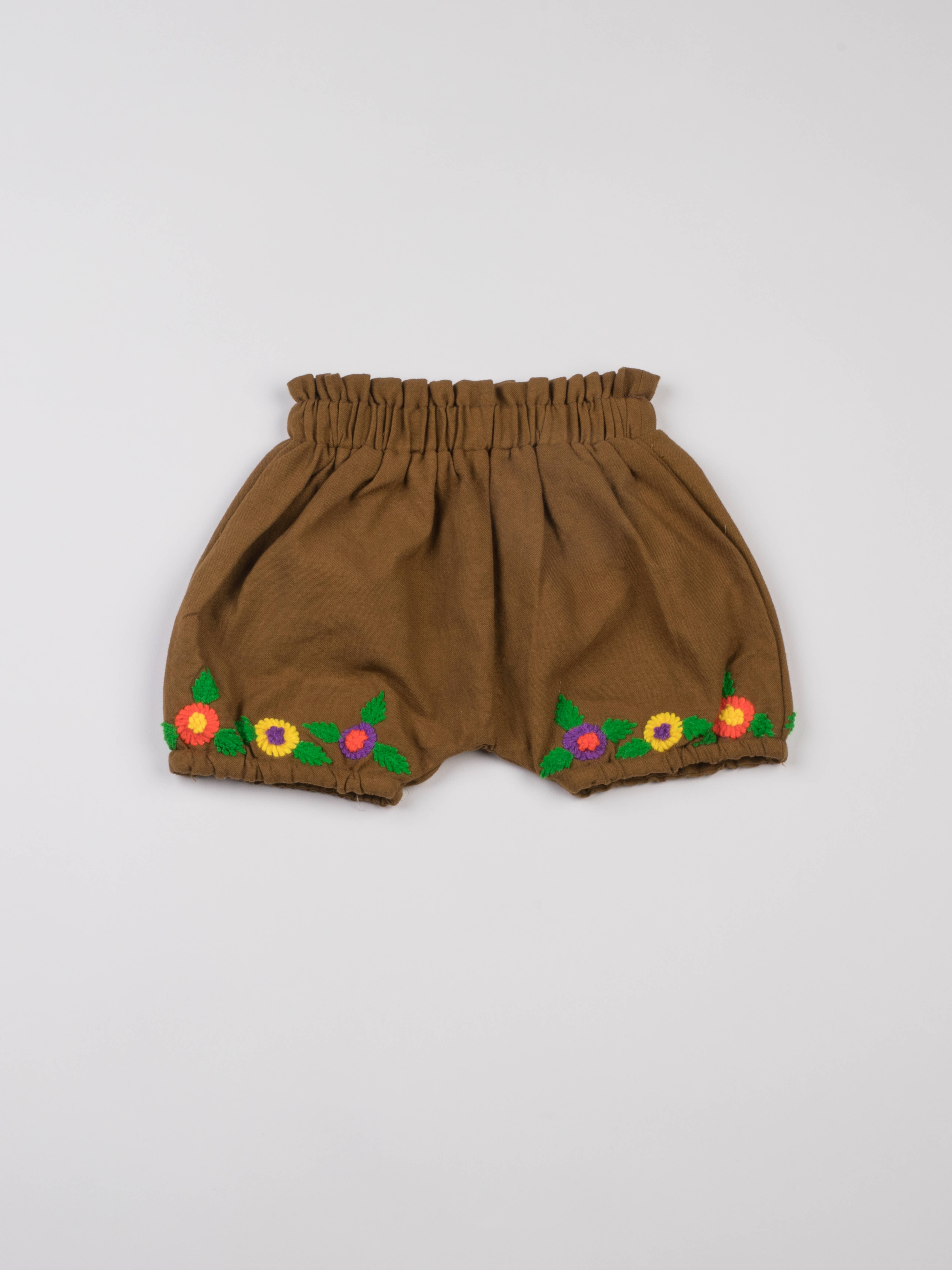 Akshu and Ing - Wholesale Jumpsuit - Baby - Mustard Daisy Bloomer1