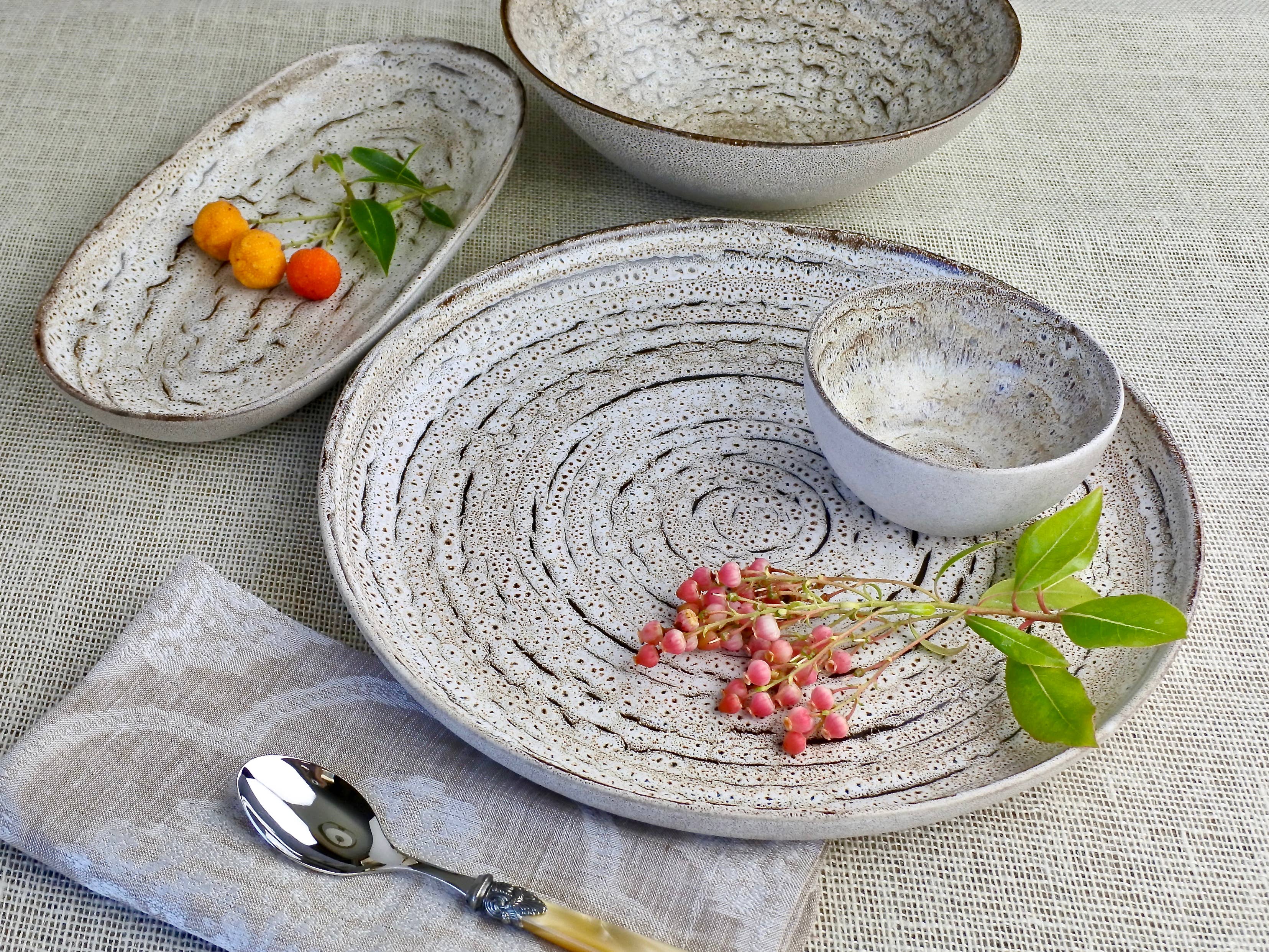 Carmel Ceramica - Vente Bol de service - Bol de service Truffle 10 1/2 po1