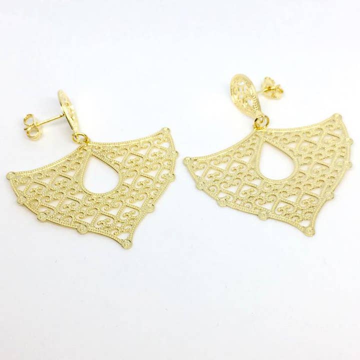 Boucles d'oreilles Arraia 18K GL pour la vente par Donna Italiana