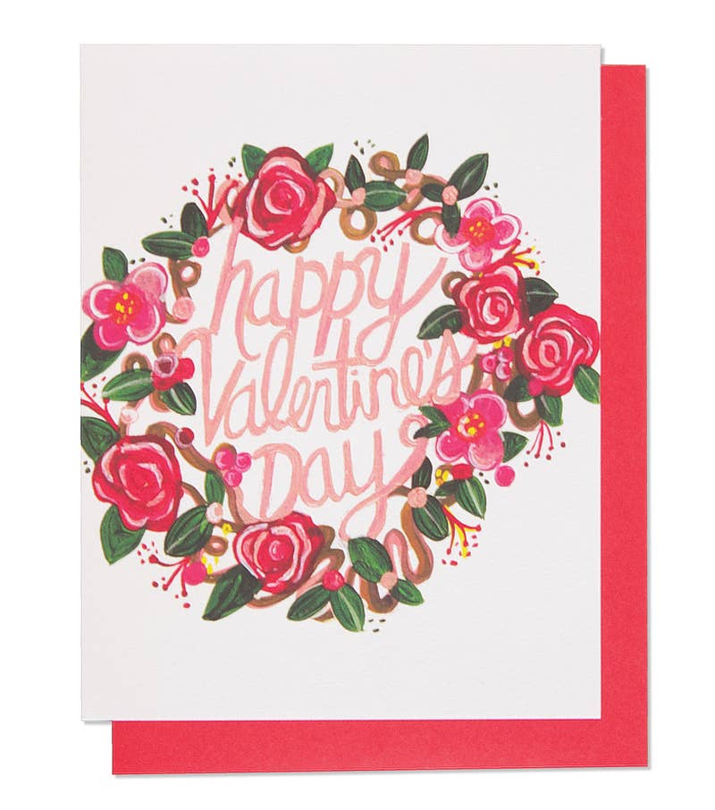 Thimblepress - Wholesale Valentine's Day Card - Happy Valentine's Day Card0