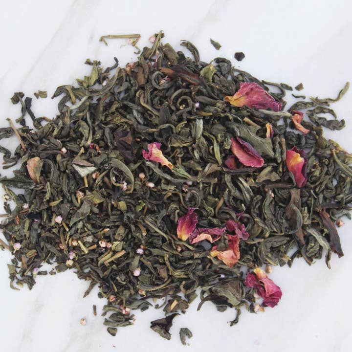 Witte Jasmijn Losse Thee - Bulk of Navulbare Amber Pot voor wholesale door Leaf Logic