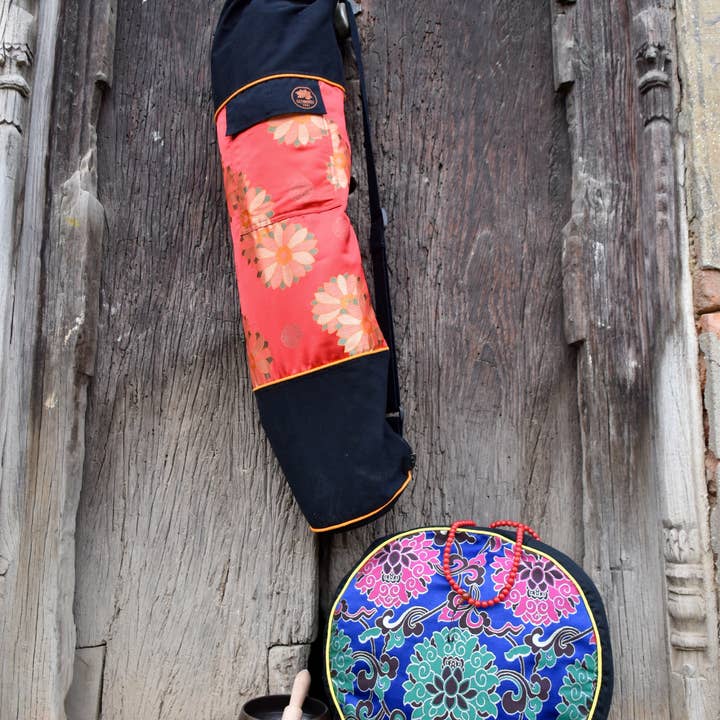 Kathmandu yogi - Wholesale Meditation supplies - Brocade Cushion - More Styles + Colors Available12