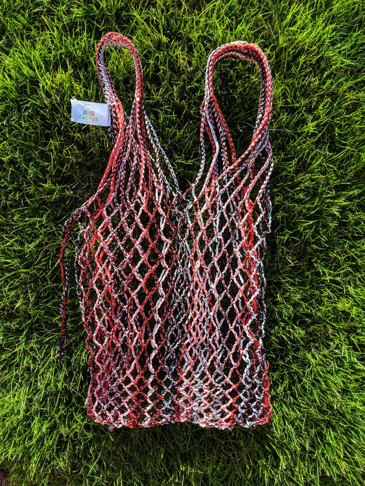 Red Mosaic Bag for wholesale by Cactus Bag