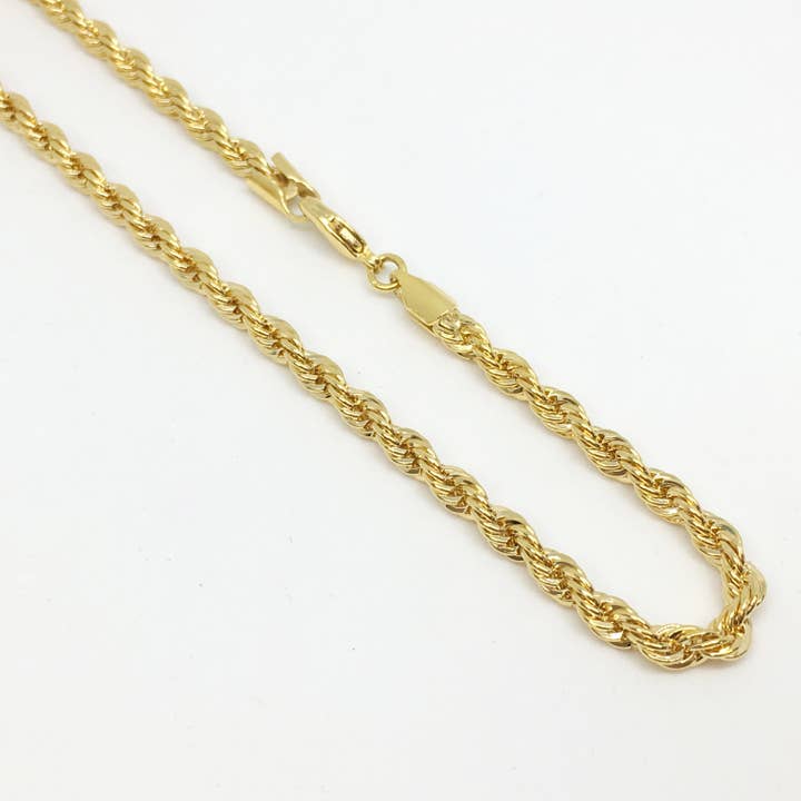 18K GL TWISTED CHAIN 2.88MM for wholesale by Donna Italiana