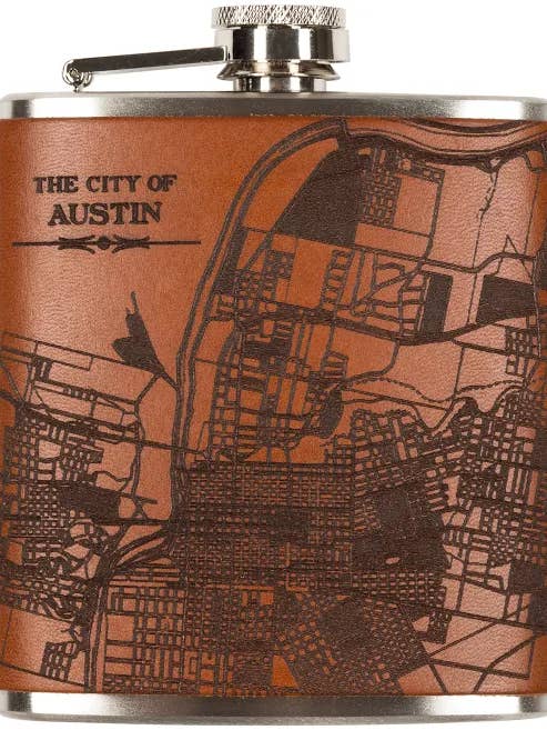 Austin Kaart fles voor wholesale door Tactile Craftworks