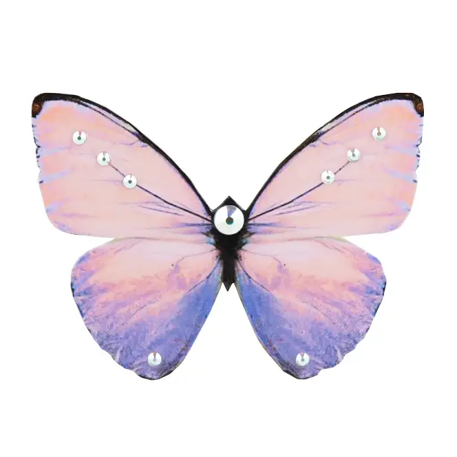 KUMA Design OÜ - Wholesale Brooch - Lilac Sunset Butterfly Brooch2