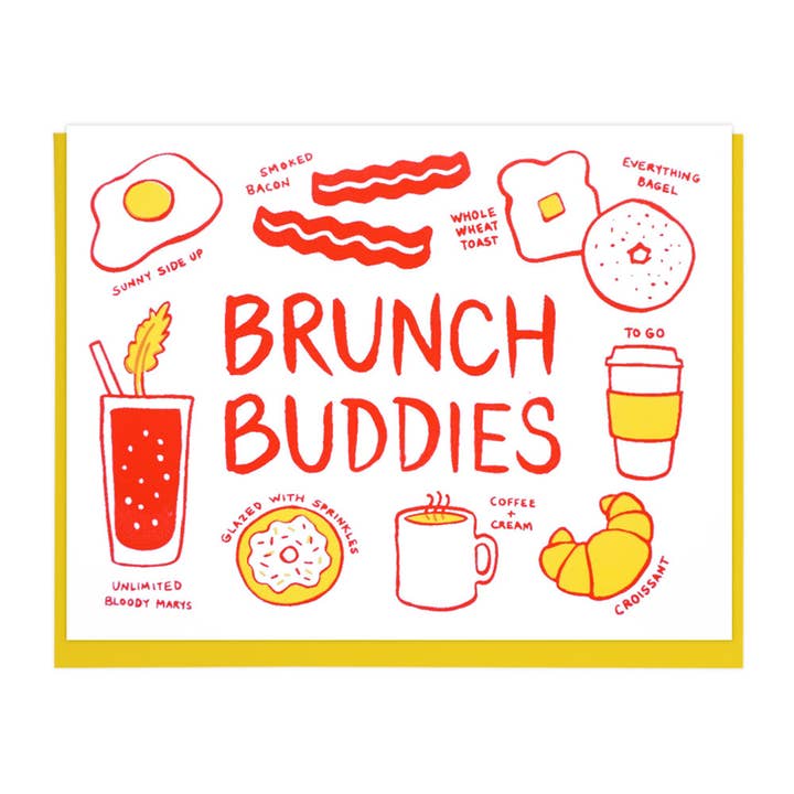 Brunch Buddies for wholesale by Lucky Horse Press