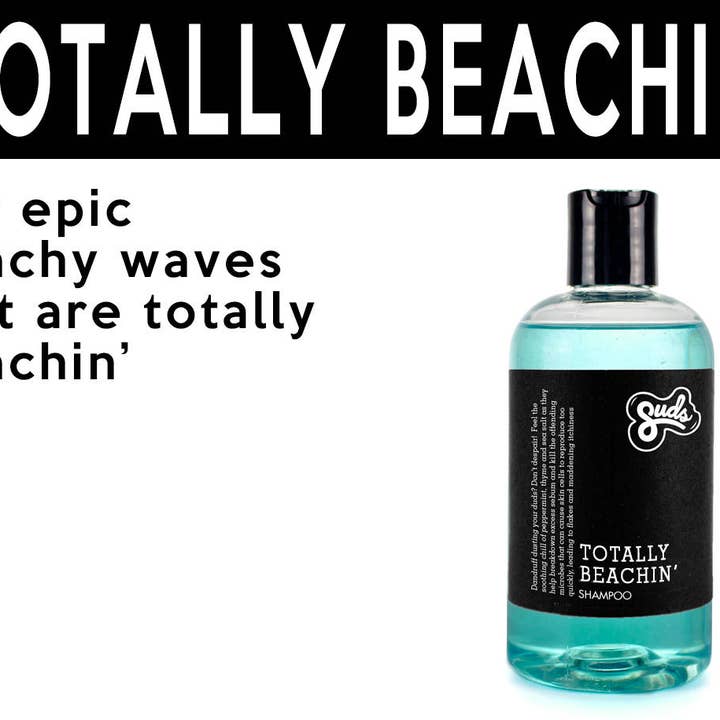 Totally Beachin' Shampoo 250ml for wholesale by SUDSATORIUM