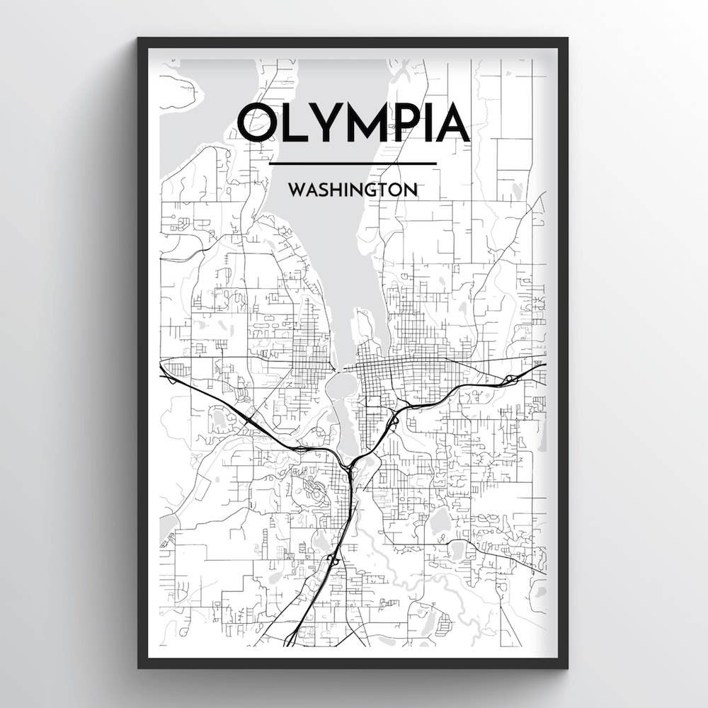 Point Two Design Group - Wholesale Map - Olympia City Map1