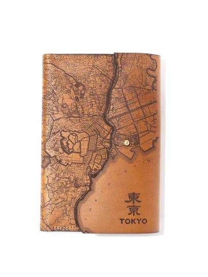 Diario de mapas de Tokio para venta al por mayor de Tactile Craftworks
