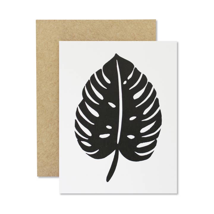 Cartão Monstera por atacado de Wild Hart Paper