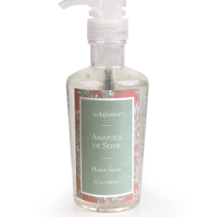 Amapola de Seine Liquid Hand Soap for wholesale by Seda France Candles