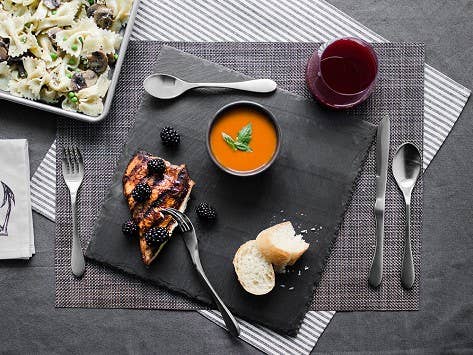 Knork Flatware – wholesale Bestickset – Original matt rostfritt stål bestick 20 bit Set, 18/02