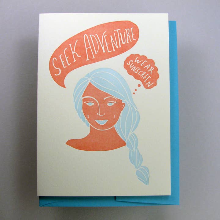 Wolf & Wren Press - Wholesale Stationery/Notecard Set - Seek Adventure