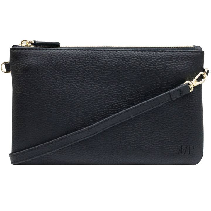 Black Classic Cross Body for wholesale by Mighty Purse