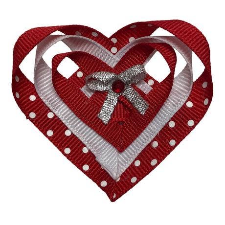 Kleeblatt mit glitzernder Haarschleife für Kinder für den Großhandel von Bows For Belles, LLC