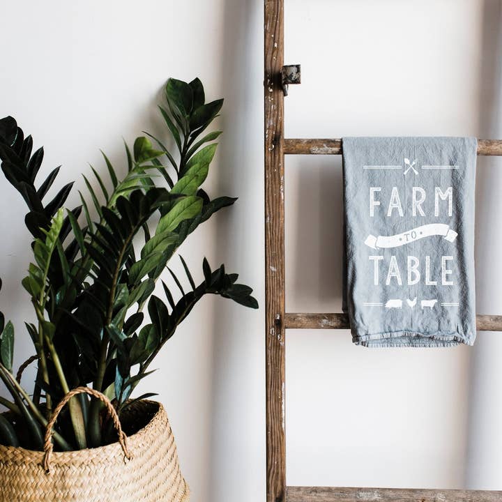 Gladfolk - Wholesale Tea Towel - Farm To Table Tea Towel