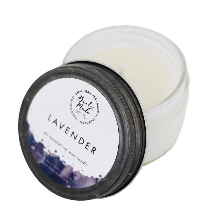 Lavender Candle, 4 oz for wholesale by Baitx Made