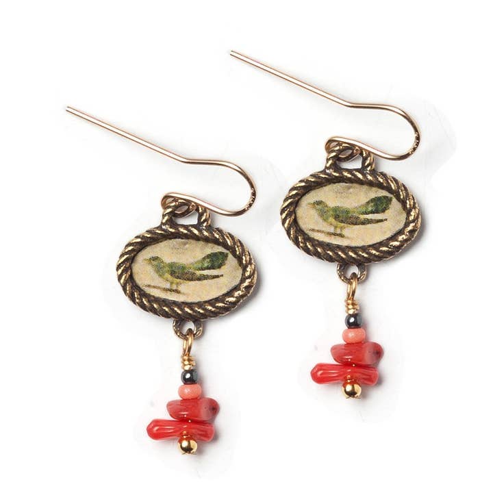 Orecchini Early Bird per la vendita all'ingrosso da parte di Elements Jill Schwartz