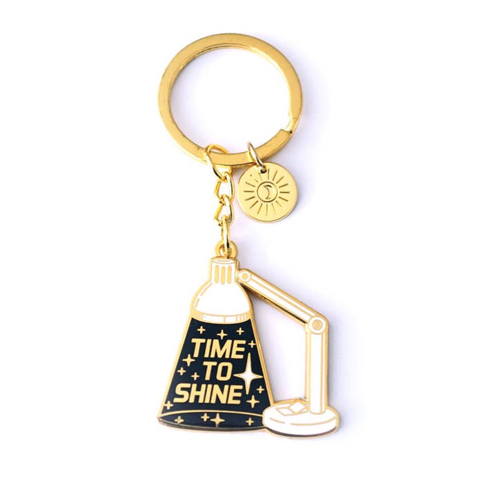 Time To Shine Keychain for wholesale by Compoco