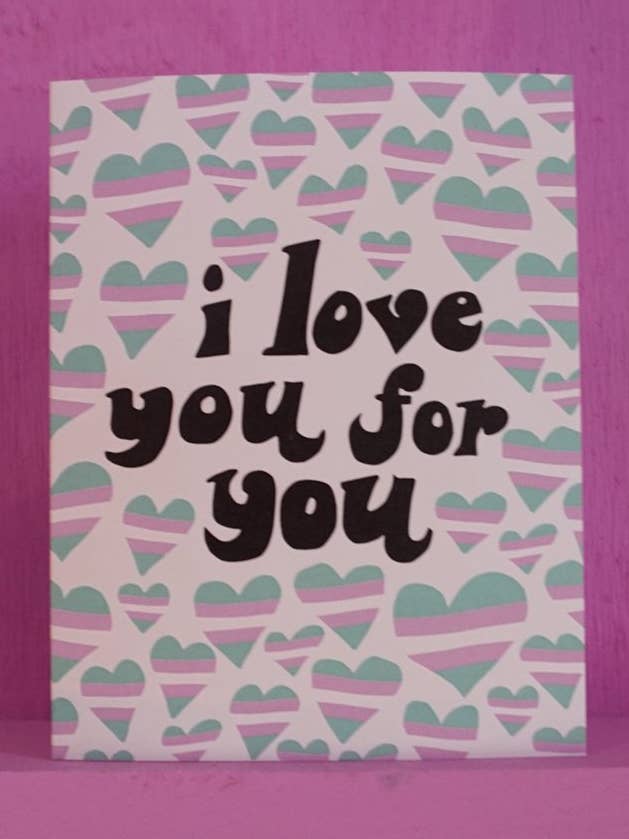 Card - I Love You Trans for wholesale by Ash + Chess