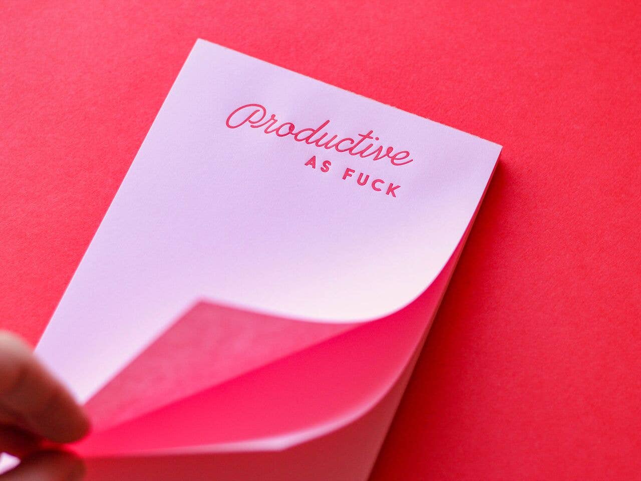 M.C. Pressure - Wholesale Notepad - Productive AF Notepad1