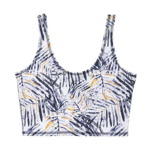 Jade Top in Mono Palm print for wholesale by Vagabond-goods