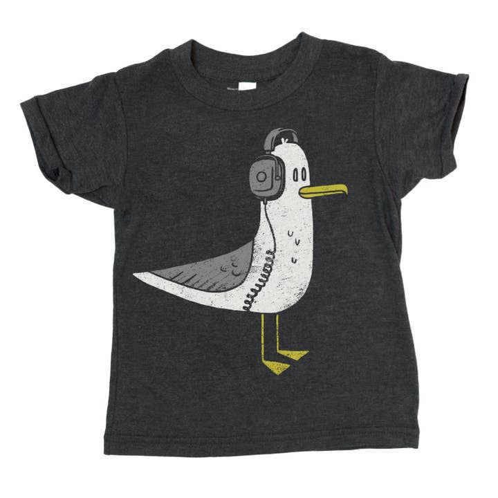 Factory 43 - Wholesale Screen Printed T-Shirt - Kids - Seagull Kids Shirt
