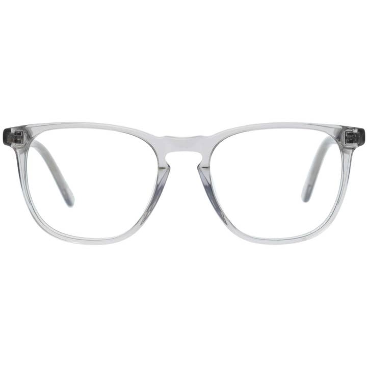 Grey Crystal Toro Glasses for wholesale by Pixel Eyewear