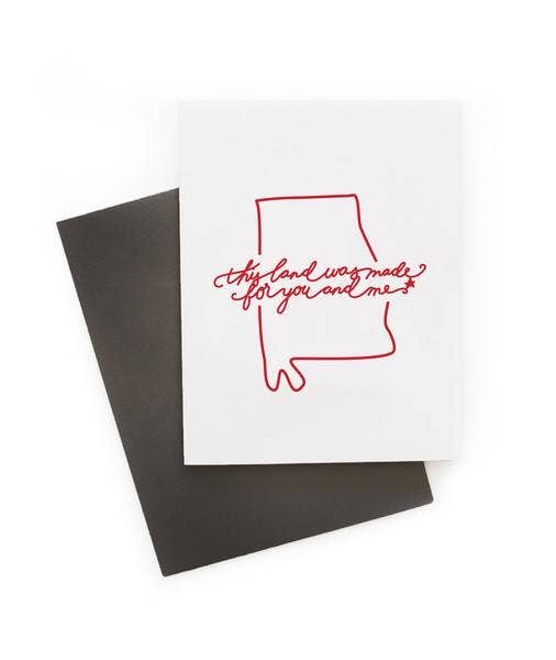 Belle & Union – wholesale Everyday greeting card – This Land Greeting Card Series0